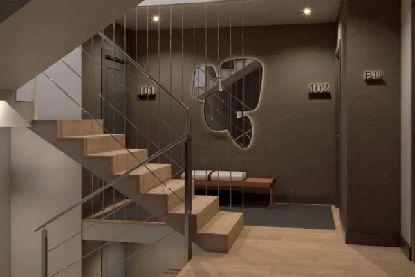 Los estudios de Marina, 30 combinan arquitectura innovadora con un diseño de interiores elegante